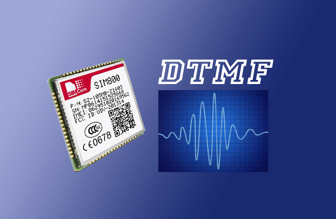 فعال سازی dtmf ماژول sim800