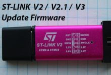 آموزش بروزرسانی firmware پروگرامر ST-Link