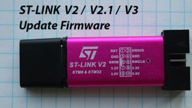 آموزش بروزرسانی firmware پروگرامر ST-Link
